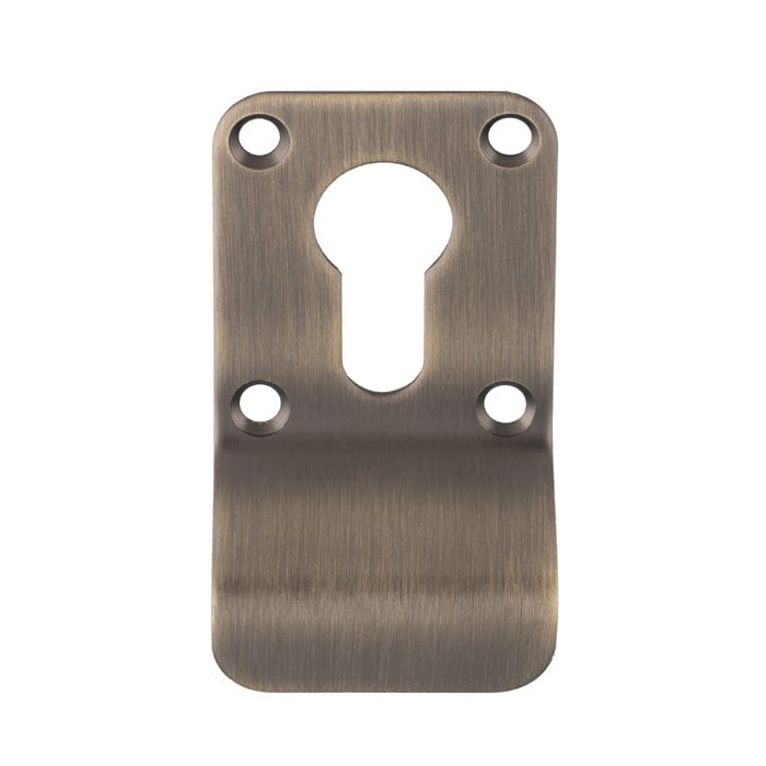 Eurospec Door Furniture Antique Brass / Euro Profile Cylinder Pull Eurospec - Euro Profile Cylinder Pull - Antique Brass