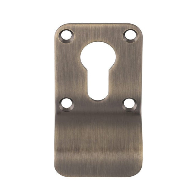Eurospec Door Furniture Antique Brass / Euro Profile Cylinder Pull Eurospec - Euro Profile Cylinder Pull - Antique Brass