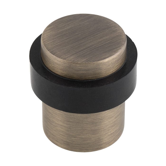 Eurospec Door Furniture Antique Brass / Floor Door Stop Eurospec - Floor Mounted Pedestal Door Stops - Antique Brass