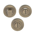 Eurospec Door Furniture Antique Brass / Yes Eurospec - Thumbturn and Release - Antique Brass