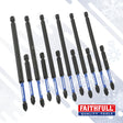 Faithfull 12 Piece Impact Screwdriver Bit Set - 75mm & 150mm Long Bits
