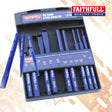 Faithfull 12 Piece Punch & Chisel Set in Case