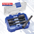 Faithfull 4 Piece Impact Nut Driver Set - 6, 8, 10 & 13mm