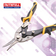Faithfull Compound Aviation Snips - Straight Cut