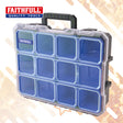 Faithfull Deep Professional Organiser with Removable Cups