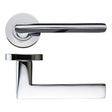 High quality image of the Fulton & Bray - Vitorria Lever on Round Rose - Polished Chrome | Sku. fb070cp | available to order from Trade Door Handles.