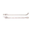 High quality image of the Fulton & Bray - Bulb End Casement Stay 10" - PVD Satin Nickel | Sku. fb101pvdsn | available to order from Trade Door Handles.