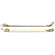 High quality image of the Fulton & Bray - Bulb End Casement Stay 12" - Polished Brass | Sku. fb102 | available to order from Trade Door Handles.
