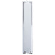 High quality image of the Fulton & Bray - Finger Plate 64 x 382mm - Polished Chrome | Sku. fb107cp | available to order from Trade Door Handles.