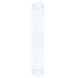 High quality image of the Fulton & Bray - Finger Plate for FB114LCP and FB114RCP - 370 x 64mm - Polished Chrome | Sku. fb115cp | available to order from Trade Door Handles.