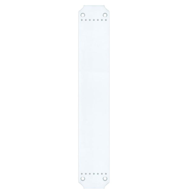 High quality image of the Fulton & Bray - Finger Plate for FB114LCP and FB114RCP - 370 x 64mm - Polished Chrome | Sku. fb115cp | available to order from Trade Door Handles.