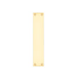 High quality image of the Fulton & Bray - Finger Plate for FB112A - 300 x 60mm - Polished Brass | Sku. fb122a | available to order from Trade Door Handles.