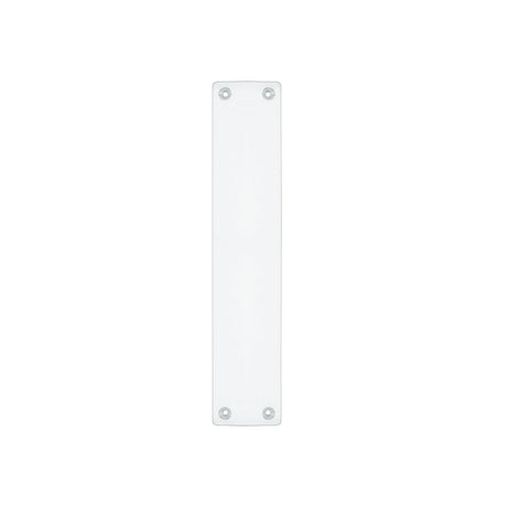High quality image of the Fulton & Bray - Finger Plate for FB112ACP - 300 x 60mm - Polished Chrome | Sku. fb122acp | available to order from Trade Door Handles.