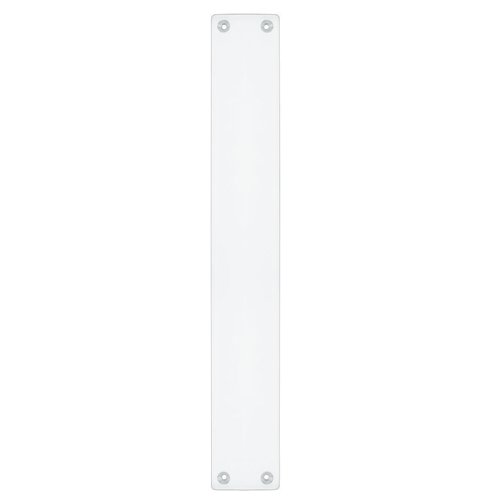 High quality image of the Fulton & Bray - Finger Plate for FB112BCP - 425 x 60mm - Polished Chrome | Sku. fb122bcp | available to order from Trade Door Handles.