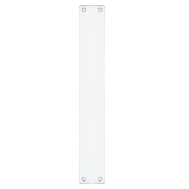 High quality image of the Fulton & Bray - Finger Plate for FB112BCP - 425 x 60mm - Polished Chrome | Sku. fb122bcp | available to order from Trade Door Handles.
