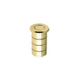 High quality image of the Fulton & Bray - Dust Socket for Flush Bolts - Concrete 20mm dia. x 25mm - Polished Brass | Sku. fb14 | available to order from Trade Door Handles.