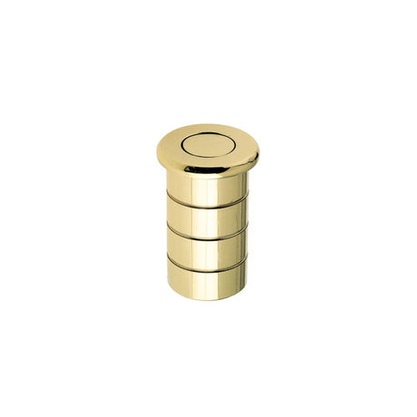 High quality image of the Fulton & Bray - Dust Socket for Flush Bolts - Concrete 20mm dia. x 25mm - Polished Brass | Sku. fb14 | available to order from Trade Door Handles.