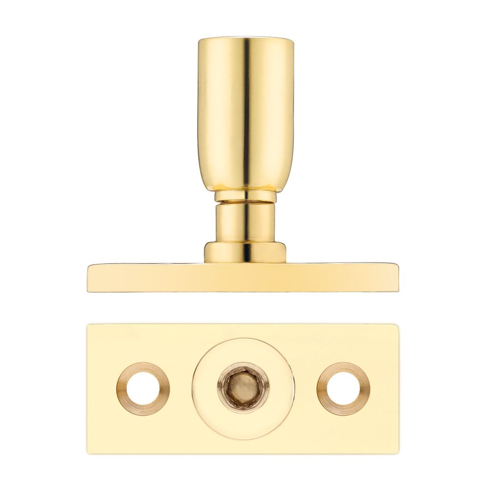 High quality image of the Fulton & Bray - Locking Casement Stay Pin - Polished Brass | Sku. fb17 | available to order from Trade Door Handles.