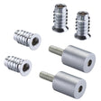 High quality image of the Fulton & Bray - Sash Stop 19mm - Bulk Packed - Satin Chrome | Sku. fb319scbp | available to order from Trade Door Handles.
