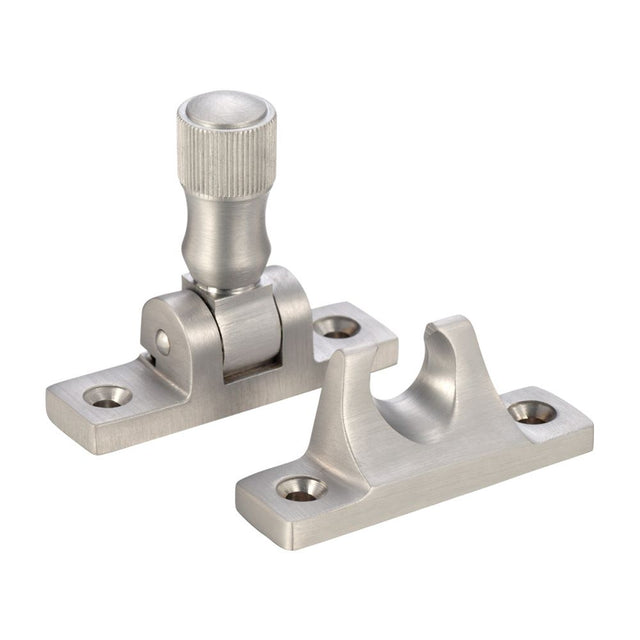 High quality image of the Fulton & Bray - Brighton Pattern Sash Fastener - Satin Chrome | Sku. fb32sc | available to order from Trade Door Handles.