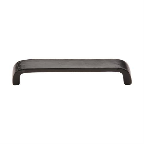 M.Marcus The Cabinet Pull D Shaped 152mm Matt Black Rustic Iron