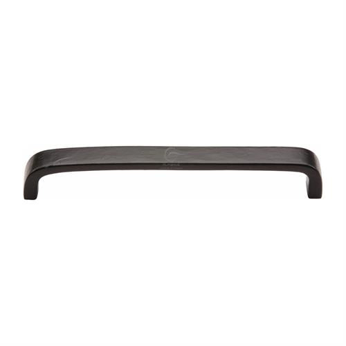 M.Marcus The Cabinet Pull D Shaped 203mm Matt Black Rustic Iron
