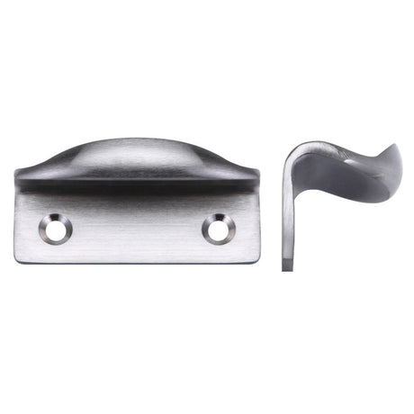 High quality image of the Fulton & Bray - Sash Lift - 60 x 22mm - Satin Chrome | Sku. fb35sc | available to order from Trade Door Handles.