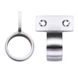 High quality image of the Fulton & Bray - Window Sash Ring Vertical Fix - 28mm dia - Satin Chrome | Sku. fb36sc | available to order from Trade Door Handles.