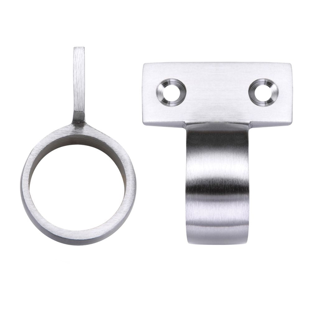 High quality image of the Fulton & Bray - Window Sash Ring Vertical Fix - 28mm dia - Satin Chrome | Sku. fb36sc | available to order from Trade Door Handles.