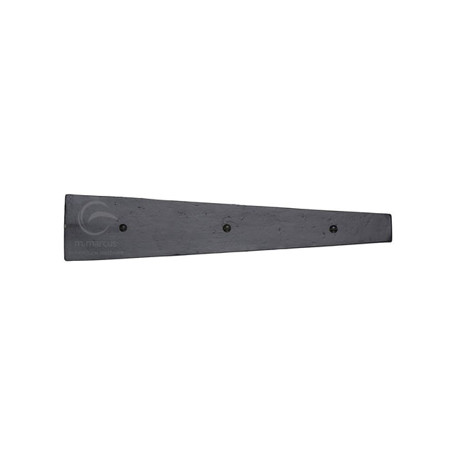 High quality image of M.Marcus - Black Iron Rustic Dummy Strap Hinge 12" | Sku. fb416-308 | Trade Door Handles, Kendal.