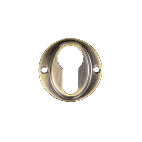 High quality image of the Fulton & Bray - Euro Profile Escutcheon - Bronze | Sku. fb51fb | available to order from Trade Door Handles.