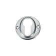 High quality image of the Fulton & Bray - Euro Profile Escutcheon - Satin Chrome | Sku. fb51sc | available to order from Trade Door Handles.
