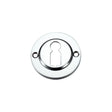 High quality image of the Fulton & Bray - Standard Profile Escutcheon - Polished Chrome | Sku. fb52cp | available to order from Trade Door Handles.