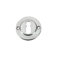 High quality image of the Fulton & Bray - Standard Profile Escutcheon - Satin Chrome | Sku. fb52sc | available to order from Trade Door Handles.