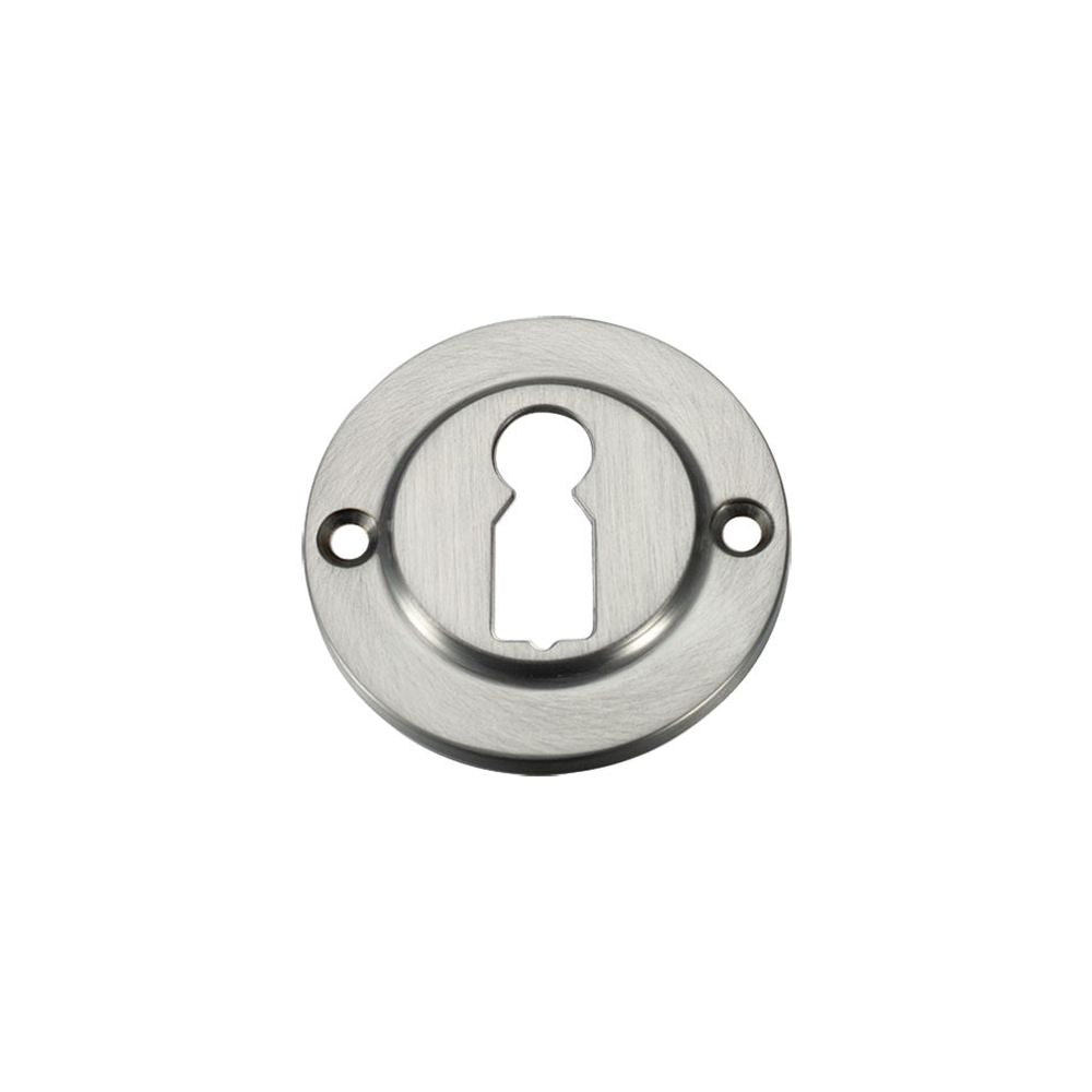 High quality image of the Fulton & Bray - Standard Profile Escutcheon - Satin Nickel | Sku. fb52sn | available to order from Trade Door Handles.