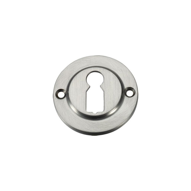 High quality image of the Fulton & Bray - Standard Profile Escutcheon - Satin Nickel | Sku. fb52sn | available to order from Trade Door Handles.