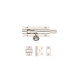 High quality image of the Fulton & Bray - Architectural Barrel Bolt 75mm x 30mm - Polished Nickel | Sku. fb55pn | available to order from Trade Door Handles.