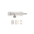 High quality image of the Fulton & Bray - Architectural Barrel Bolt 100mm x 30mm - Polished Nickel | Sku. fb56pn | available to order from Trade Door Handles.