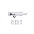 High quality image of the Fulton & Bray - Architectural Barrel Bolt 100mm x 30mm - Satin Chrome | Sku. fb56sc | available to order from Trade Door Handles.