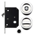 High quality image of the Fulton & Bray - Sliding Door Lock Set - Suitable for 35-45mm Thick Doors - Polished Chrome | Sku. fb81cp | available to order from Trade Door Handles.