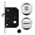 High quality image of the Fulton & Bray - Sliding Door Lock Set - Suitable for 35-45mm Thick Doors - Satin Chrome | Sku. fb81sc | available to order from Trade Door Handles.