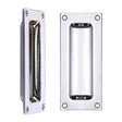 High quality image of the Fulton & Bray - Flush Pull - 102 x 45mm 13mm Depth - Polished Chrome | Sku. fb90cp | available to order from Trade Door Handles.