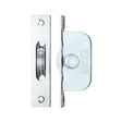 High quality image of the Fulton & Bray - Brass Ball Bearing Pulleys - 1 3/4" Square Forend - Polished Chrome | Sku. fbbp01cp | available to order from Trade Door Handles.