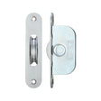 High quality image of the Fulton & Bray - Brass Ball Bearing Pulleys - 1 3/4" Radius Forend - Satin Chrome | Sku. fbbp01rsc | available to order from Trade Door Handles.