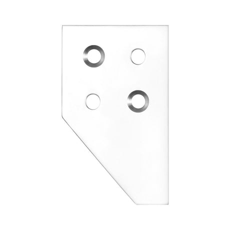 High quality image of the Fulton & Bray - Sash Strike Plate for Sash Stop - Polished Chrome | Sku. fbsp01cp | available to order from Trade Door Handles.