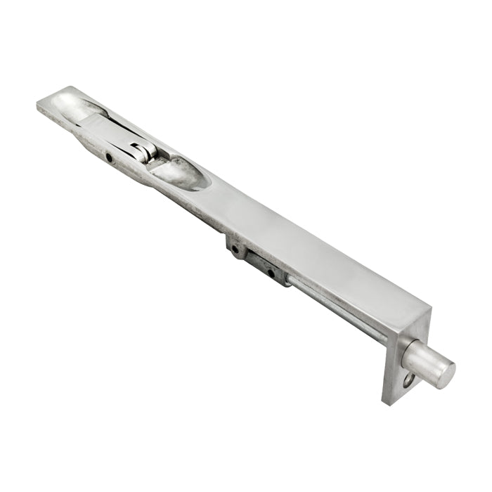 High quality image of Eurospec - Flush Bolt - Bright Stainless Steel | Sku. fbt1008bss | Trade Door Handles.