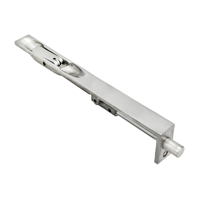 High quality image of Eurospec - Flush Bolt - Bright Stainless Steel | Sku. fbt1008bss | Trade Door Handles.