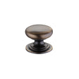 High quality image of the Fulton & Bray - Victorian Cupboard Knob 25mm dia. - Bronze | Sku. fch01afb | available to order from Trade Door Handles.