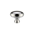 High quality image of the Fulton & Bray - Oval Cupboard Knob 32mm dia - Polished Chrome | Sku. fch05acp | available to order from Trade Door Handles.