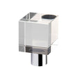 High quality image of the Fulton & Bray - Cube Cupboard Knob - Plain 30mm dia. - Polished Chrome | Sku. fch07bcp | available to order from Trade Door Handles.